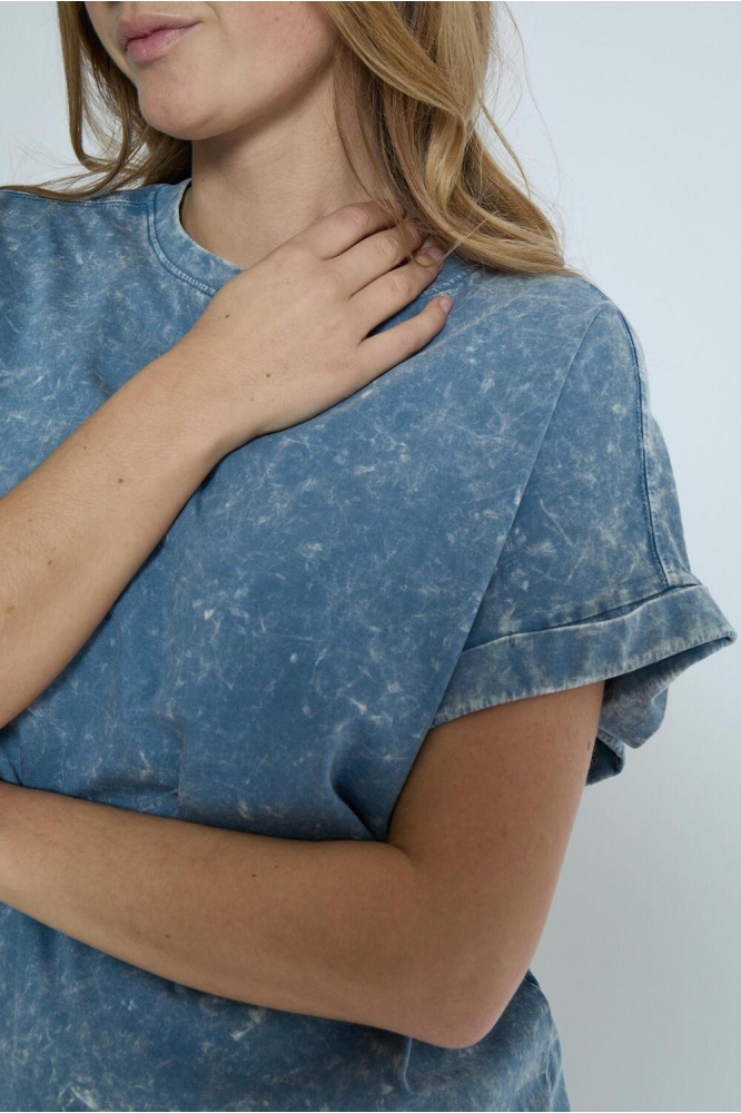 GIONA BATSLEEVE T SHIRT PC8309 1039P FADED DENIM PR